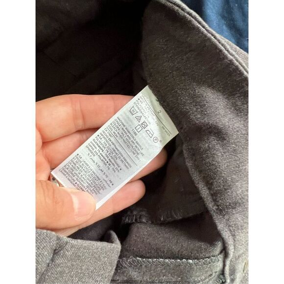 Old Navy charcoal gray pixie stretch pants 2 - Picture 3 of 4